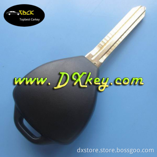 Shock price 2 buttons remote key cover for toyota camry key with TOY43 blade toyota car key covers